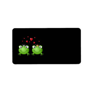 Étiquette Ajouter de grenouille aux coeurs