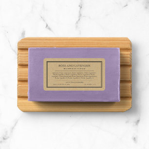 Étiquette Ajouter Marque Classic Gris Bordure Ingrédients Kr