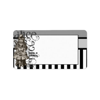 Étiquette Alice Au Pays Des Merveilles Reine Alice Grunge