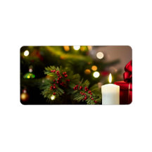 Arbre De Noël Aux Bougies