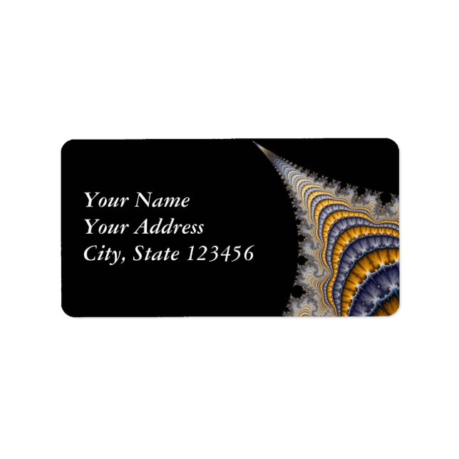 Étiquette Arceau_fractal (Devant)