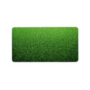 Étiquette Arrière - plan d'herbe. Pelouse verte fraîche