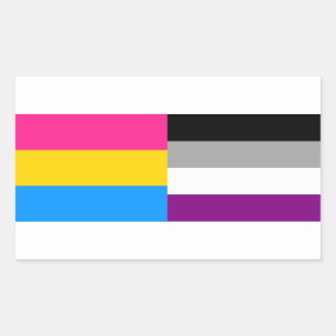 Étiquette autocollant de drapeaux de la fierté tra