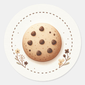 Étiquette autocollante pour biscuiterie Cottagecor
