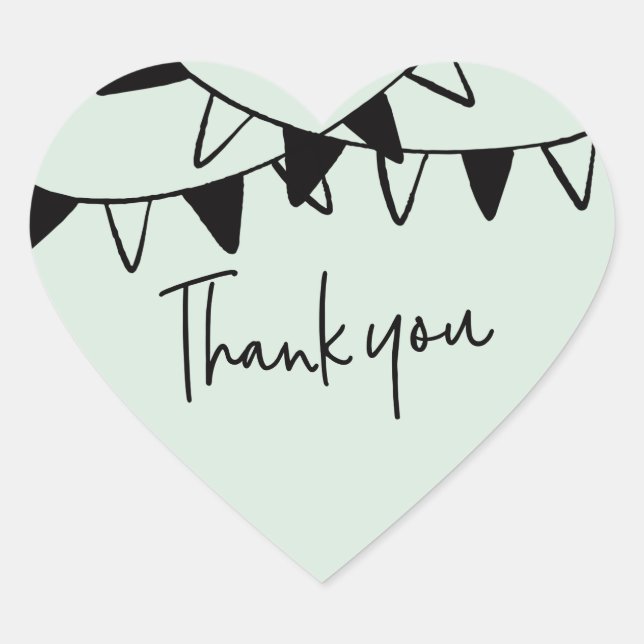 Étiquette autocollante vierge Jar / Épice Merci X (Devant)