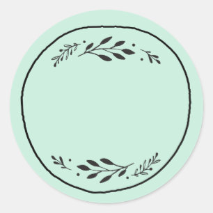 Étiquette autocollante vierge pour pot / épice III