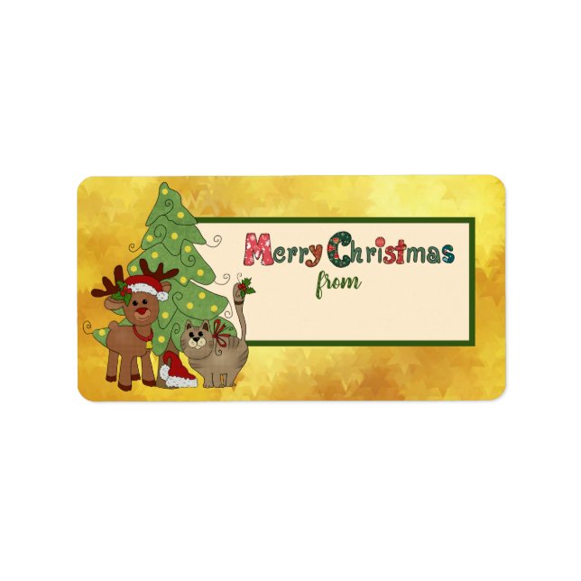 Étiquette Autocollants d'adresse (Devant)