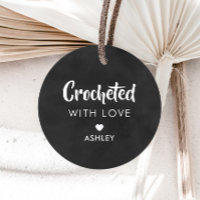 Étiquette avec amour, étiquette cadeau artisanale,