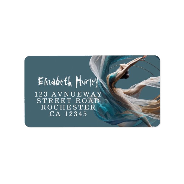 Étiquette Avion Air Yoga Instructeur Pilates Fitness (Devant)
