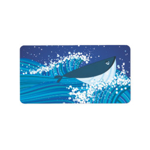 Étiquette Baleine