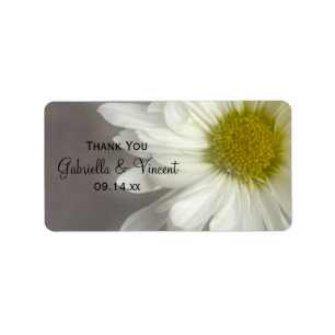 Étiquette Balises Favoris Mariage de marguerite blanc doux M