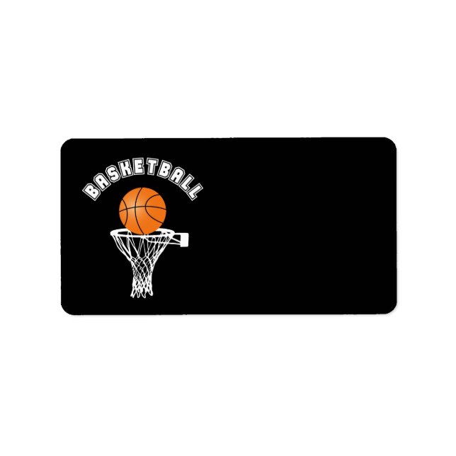 Étiquette Basket (Devant)