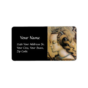 Étiquette BEAUTÉ NATURELLE & BIJOUX perle noire