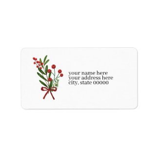 Étiquette Berry Bundle Address Label