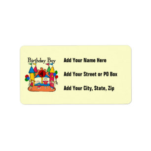 Étiquette Big Bounce Boy 4th Birthday Tshirts et cadeaux