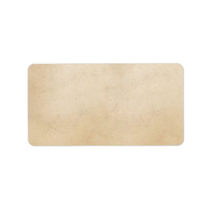 Étiquette Blanc 1850 de modèle de papier parcheminé de cru