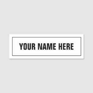 Étiquette blanche faite sur commande de dos de
