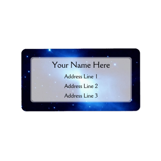 Étiquette Boomerang Nebula (télescope Hubble) (Devant)