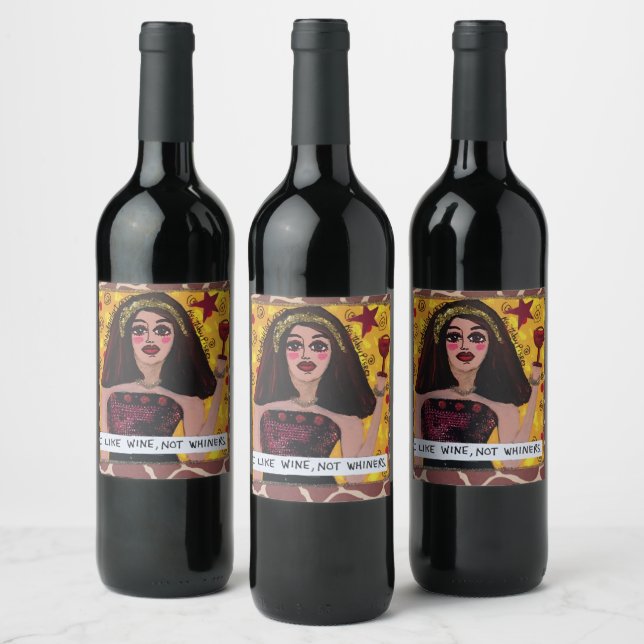 Étiquette bouteille de vin (Bouteilles)