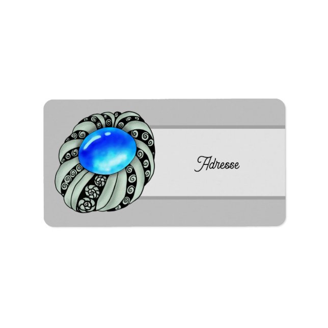 Étiquette Broches (Devant)