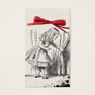 étiquette cadeau alice wonland
