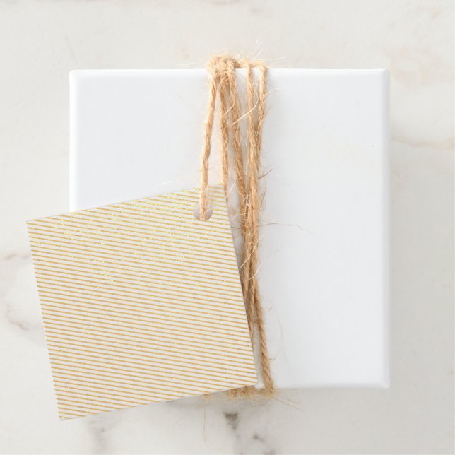 Étiquette-cadeau Arrière - plan vert à la chaux plate - Texture sco (Avec boite)