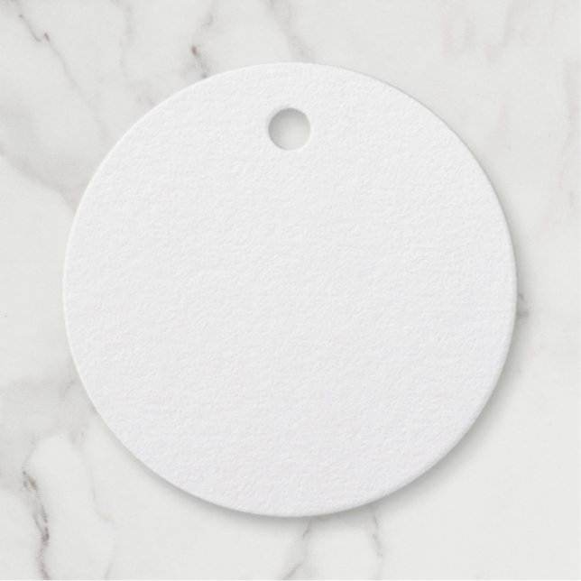 Étiquette-cadeau Balise Foil Favor (Devant)