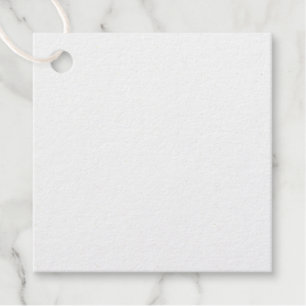 Étiquette-cadeau Balise Foil Favor