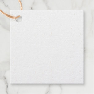 Étiquette-cadeau Balise Foil Favor