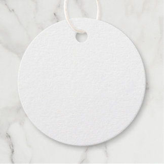 Étiquette-cadeau Balise Foil Favor
