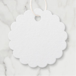 Étiquette-cadeau Balise Foil Favor
