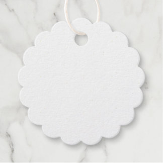 Étiquette-cadeau Balise Foil Favor