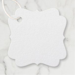 Étiquette-cadeau Balise Foil Favor