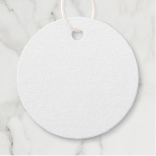 Étiquette-cadeau Balise Foil Favor