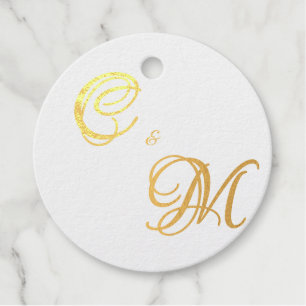 Étiquette-cadeau Beurre pâle Jaune Doux Bleu Mariage Floral