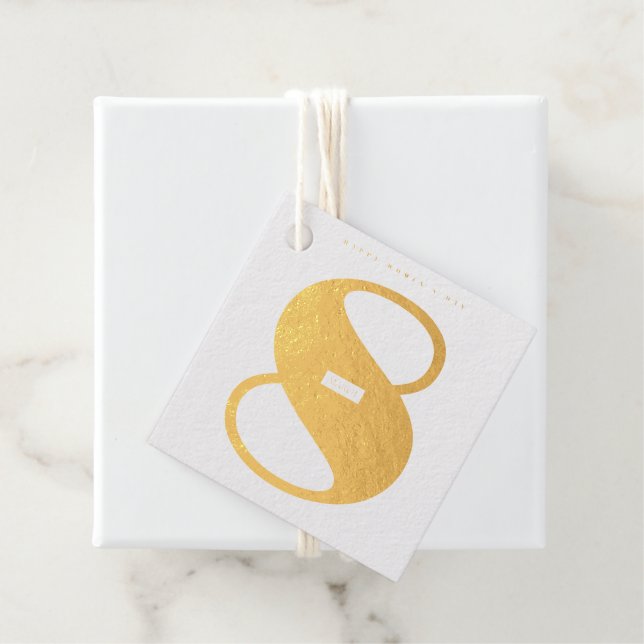 Étiquette-cadeau Bonne journée des femmes ! Fête internationale du  (Avec boite)
