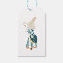 ÉTIQUETTE CADEAU - CRÉATURE DES BOIS (LAPIN)