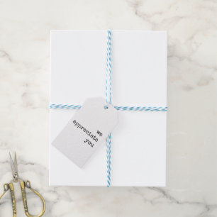 Étiquette Cadeau d'appréciation de l'employé, de l