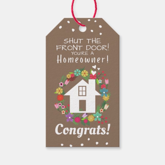 Étiquette Cadeau De Fermeture Pour Réaliseurs / Bo (Devant)