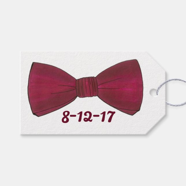 Étiquette cadeau de la partie de Mariage de bal de (Devant (Horizontal))