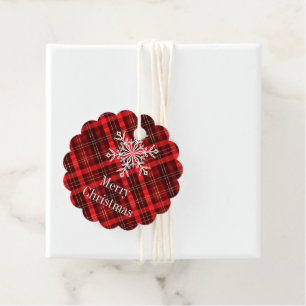 Étiquette cadeau de Noël