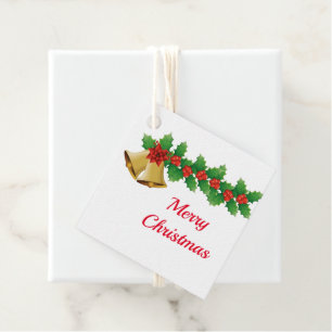 Étiquette cadeau de Noël