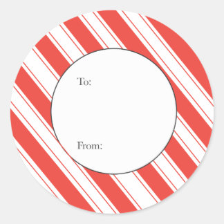 Étiquette cadeau de Noël