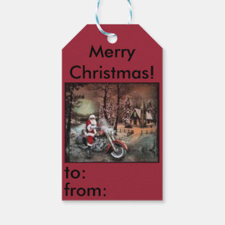 étiquette cadeau de Noël