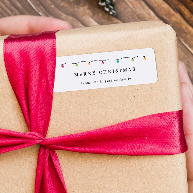 Étiquette Cadeau de Noël, Favoriser à partir de l' (Créateur téléchargé)