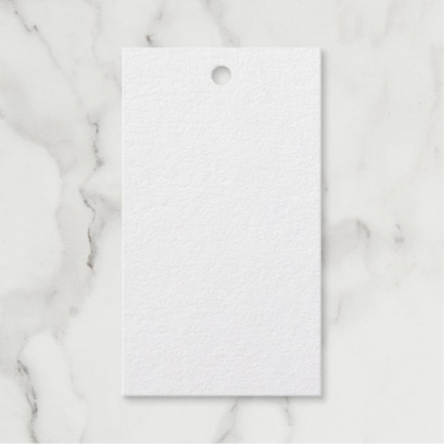 Étiquette Cadeau Feuille (Recto)