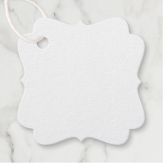 Étiquette-cadeau Feuille de papier d'aluminium Favori Tagueule