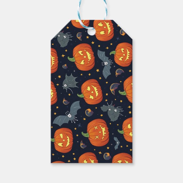 étiquette cadeau halloween (Devant)