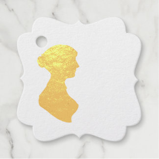 Étiquette-cadeau Jane Austen Home Wallpaper