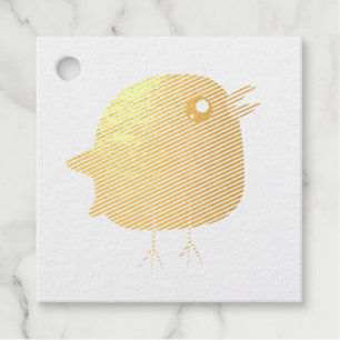 Étiquette-cadeau Kids cute birdy